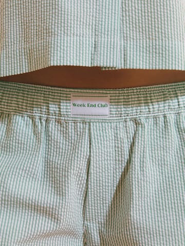 Pantaloncini da pigiama 'Bettina' di ETAM in verde