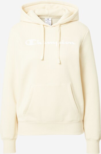Champion Authentic Athletic Apparel Sweatshirt in pastellgelb / hellrot / weiß, Produktansicht