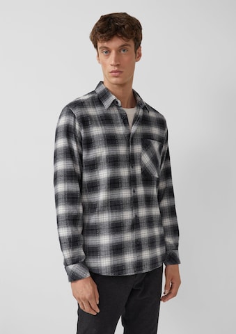 s.Oliver Regular fit Overhemd in Zwart