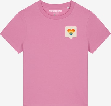 Watapparel Shirt 'Von Herzen' in Pink: front