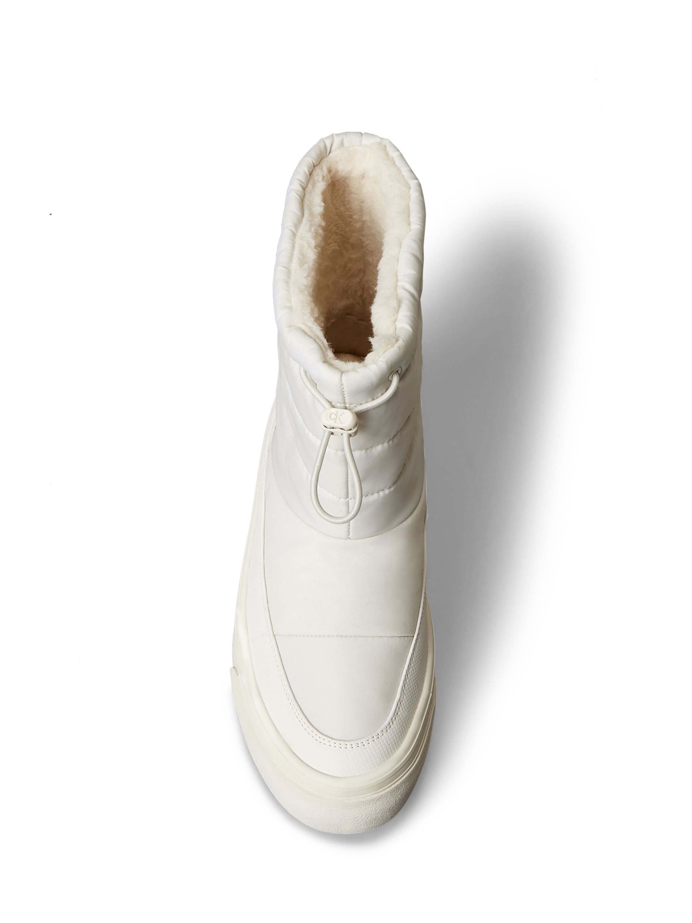 Après-ski Calvin Klein en blanc