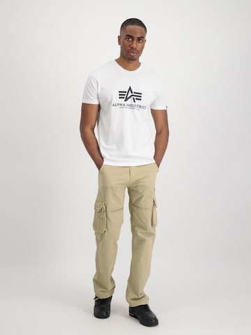 balts ALPHA INDUSTRIES T-Krekls