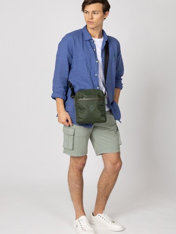 Borsa a tracolla di U.S. POLO ASSN. in verde