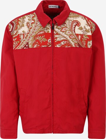 RETROAREA Between-Season Jacket in Red: front