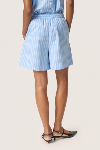 SOAKED IN LUXURY Loosefit Hose 'Anvitte' in Blau
