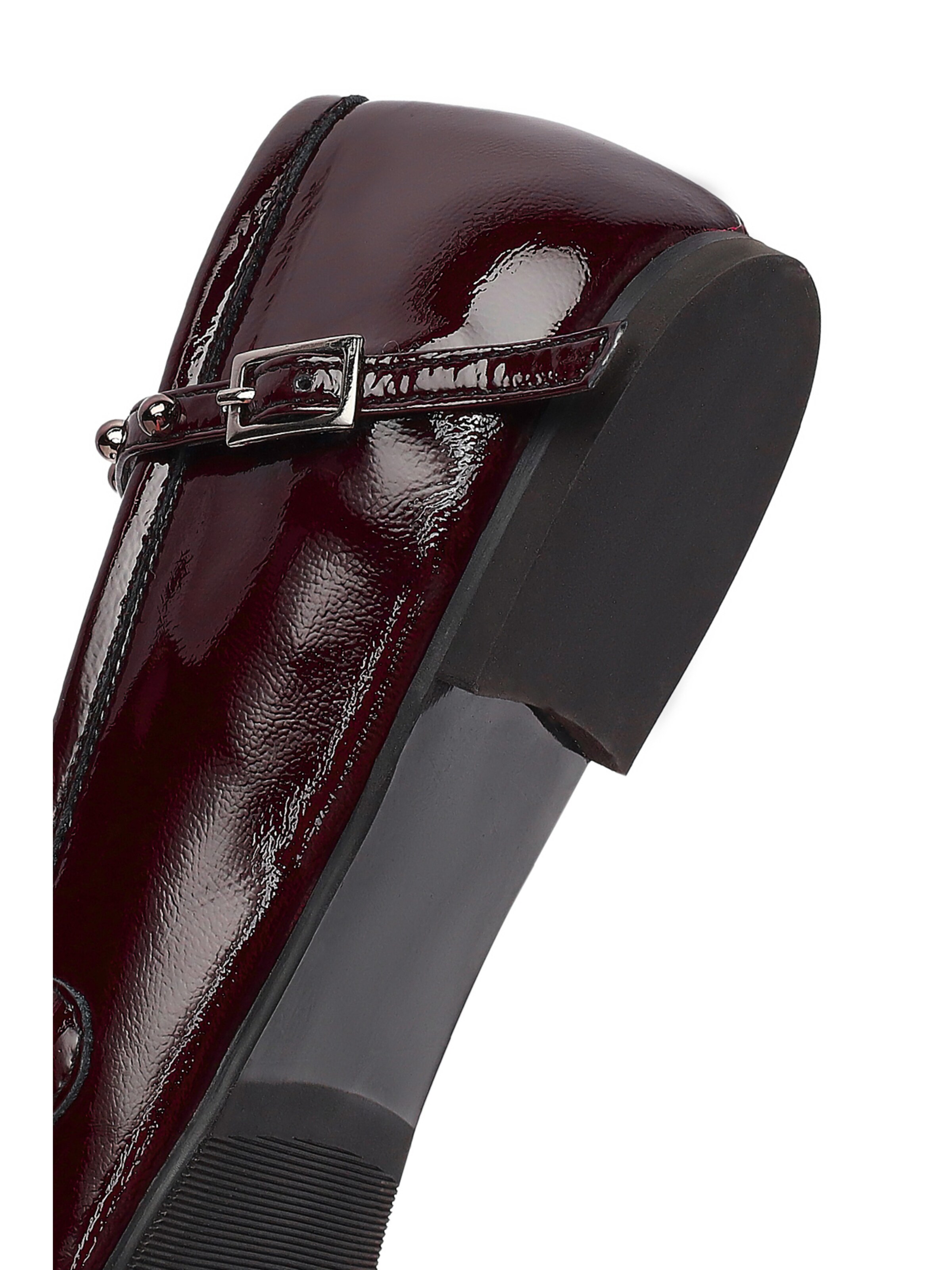 Ballerines à lanières Derimod en rouge