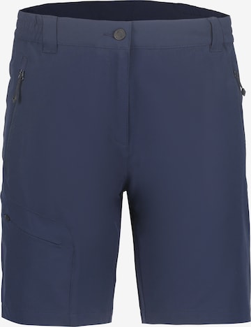 ICEPEAK Outdoor Pants 'Beaufort' in Blue: front