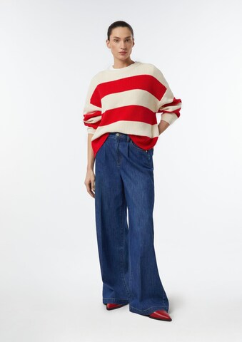 Wide Leg Jean COMMA en bleu