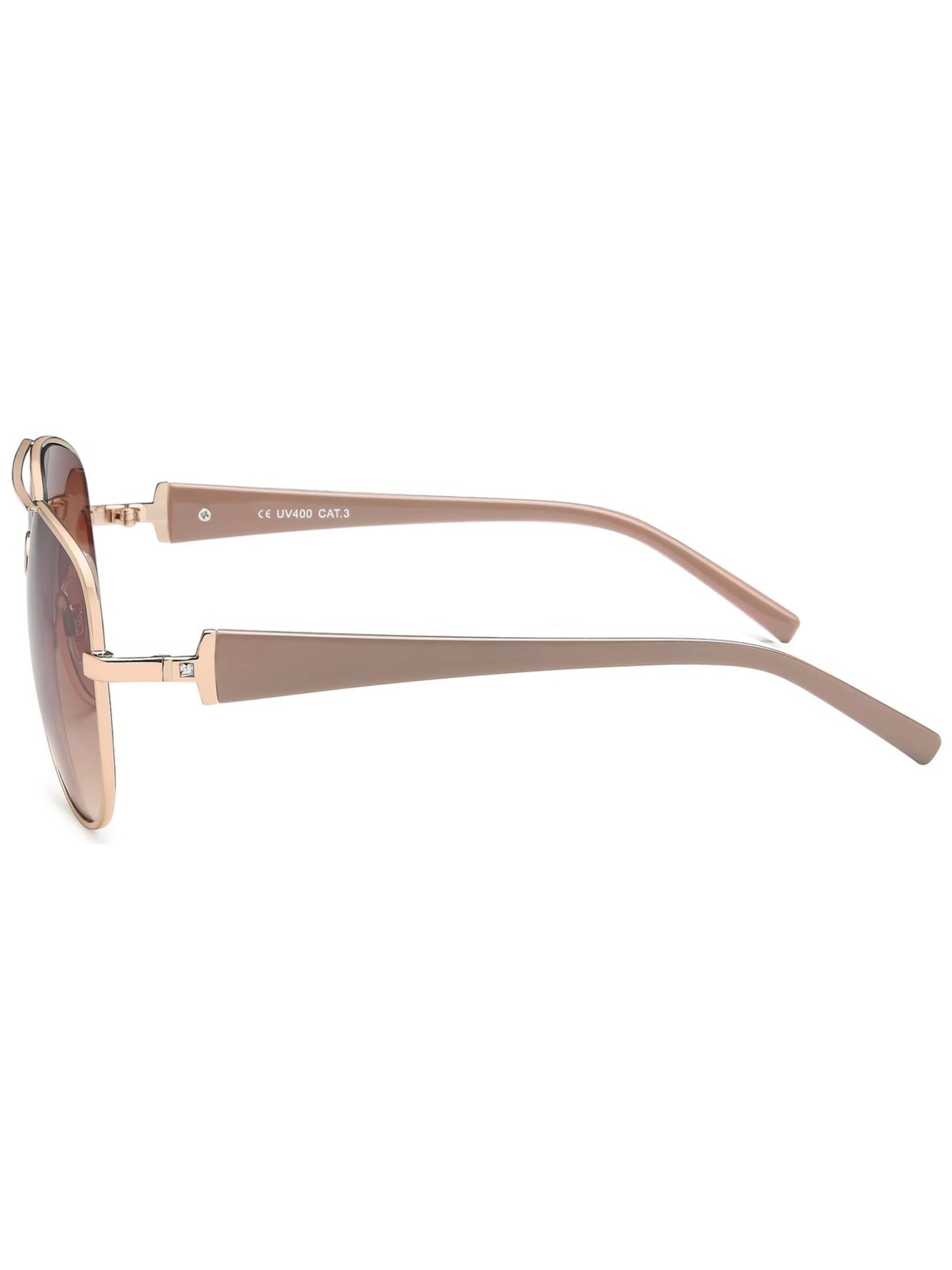 styleBREAKER Sonnenbrille in Braun