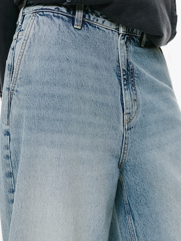Baggy Jean Pull&Bear en bleu