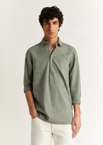 Scalpers Regular fit Button Up Shirt 'Polera' in Green