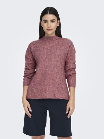 Pull-over 'Camilla' ONLY en violet : devant