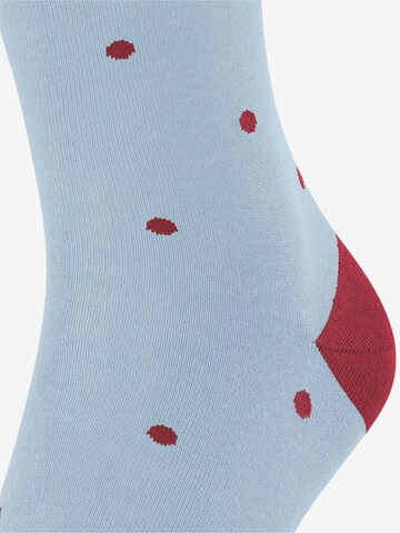 FALKE Socken 'Dot' in Blau: Vorderseite