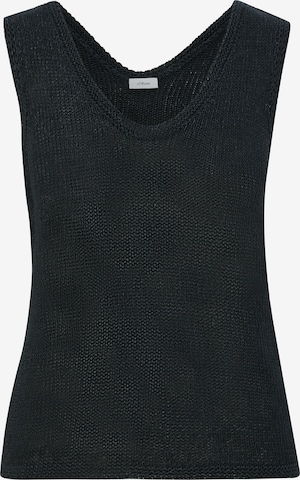 s.Oliver BLACK LABEL Knitted Top in Black: front