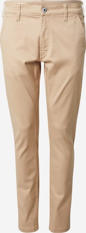 Pantaloni chino di G-STAR in beige: frontale