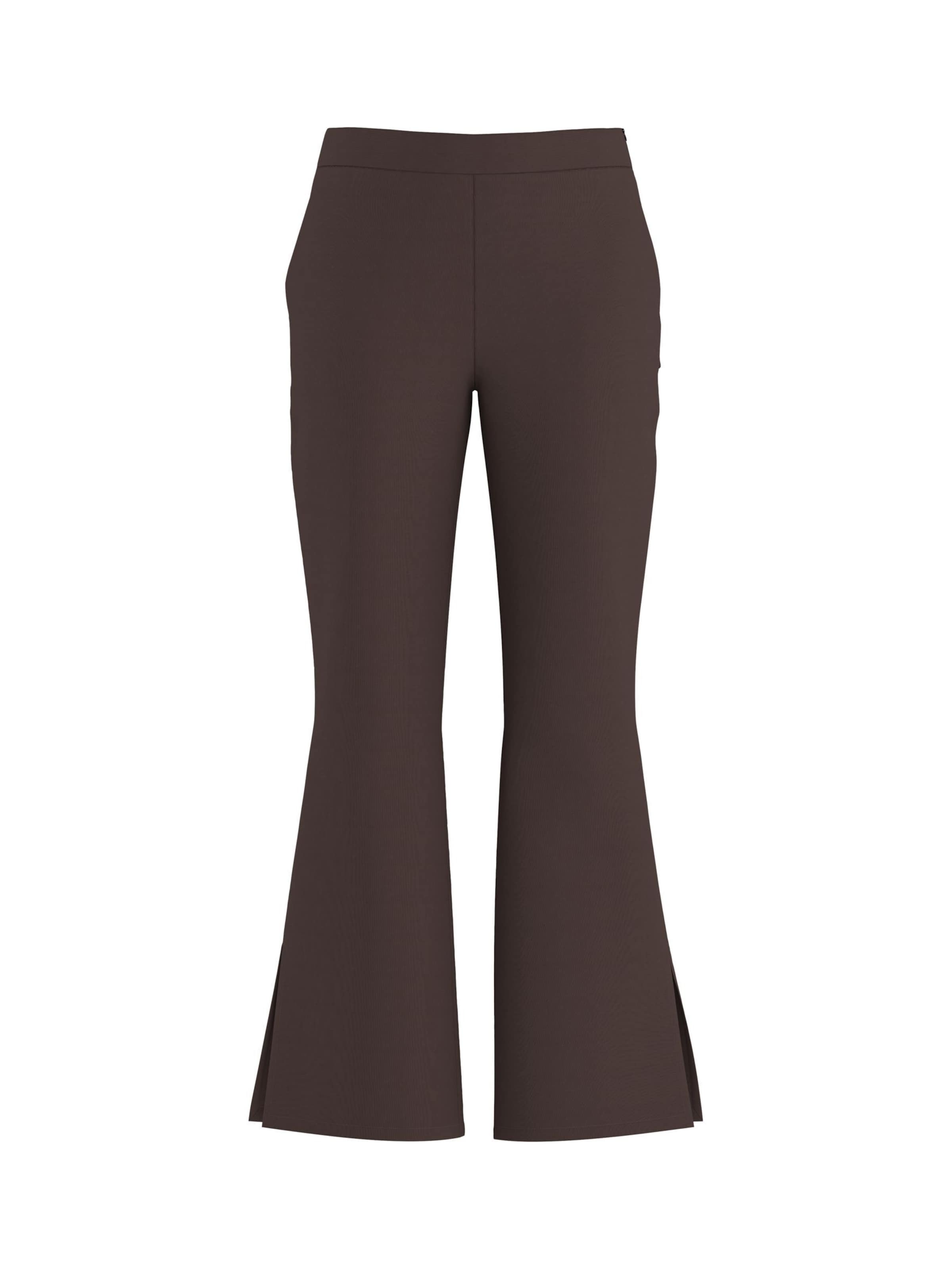 HYPEDROP - regular Pantalón en marrón: frente