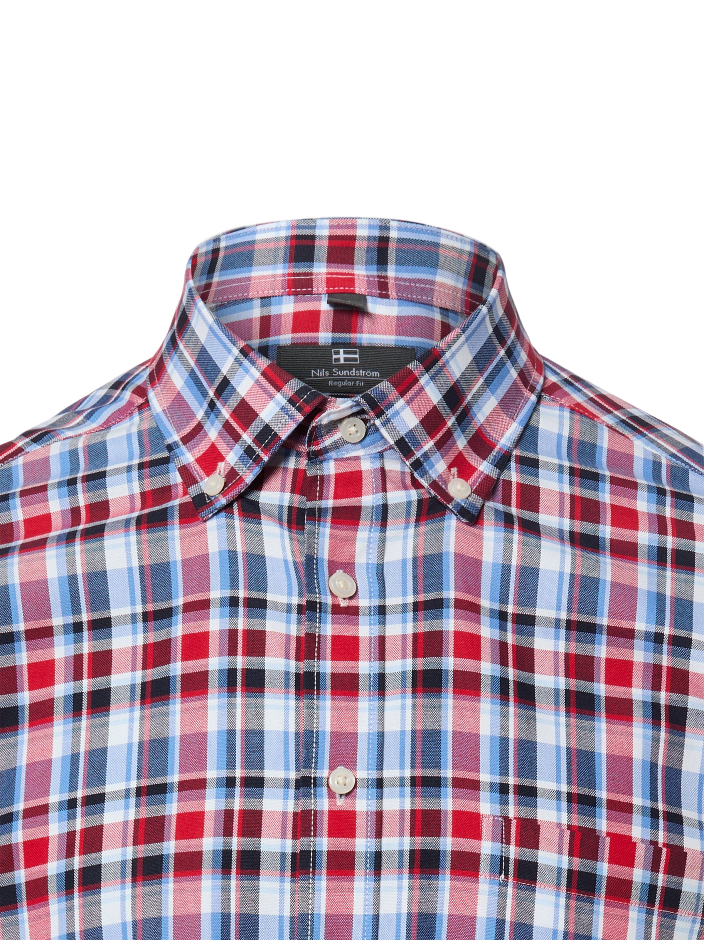 Coupe regular Chemise Nils Sundström en rouge