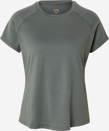 T-shirt fonctionnel 'Gaina' Athlecia en gris : devant