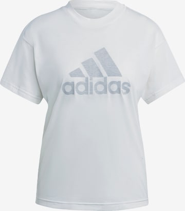 ADIDAS PERFORMANCE Performance Shirt 'Future Icons Winners 3.0' in White: front