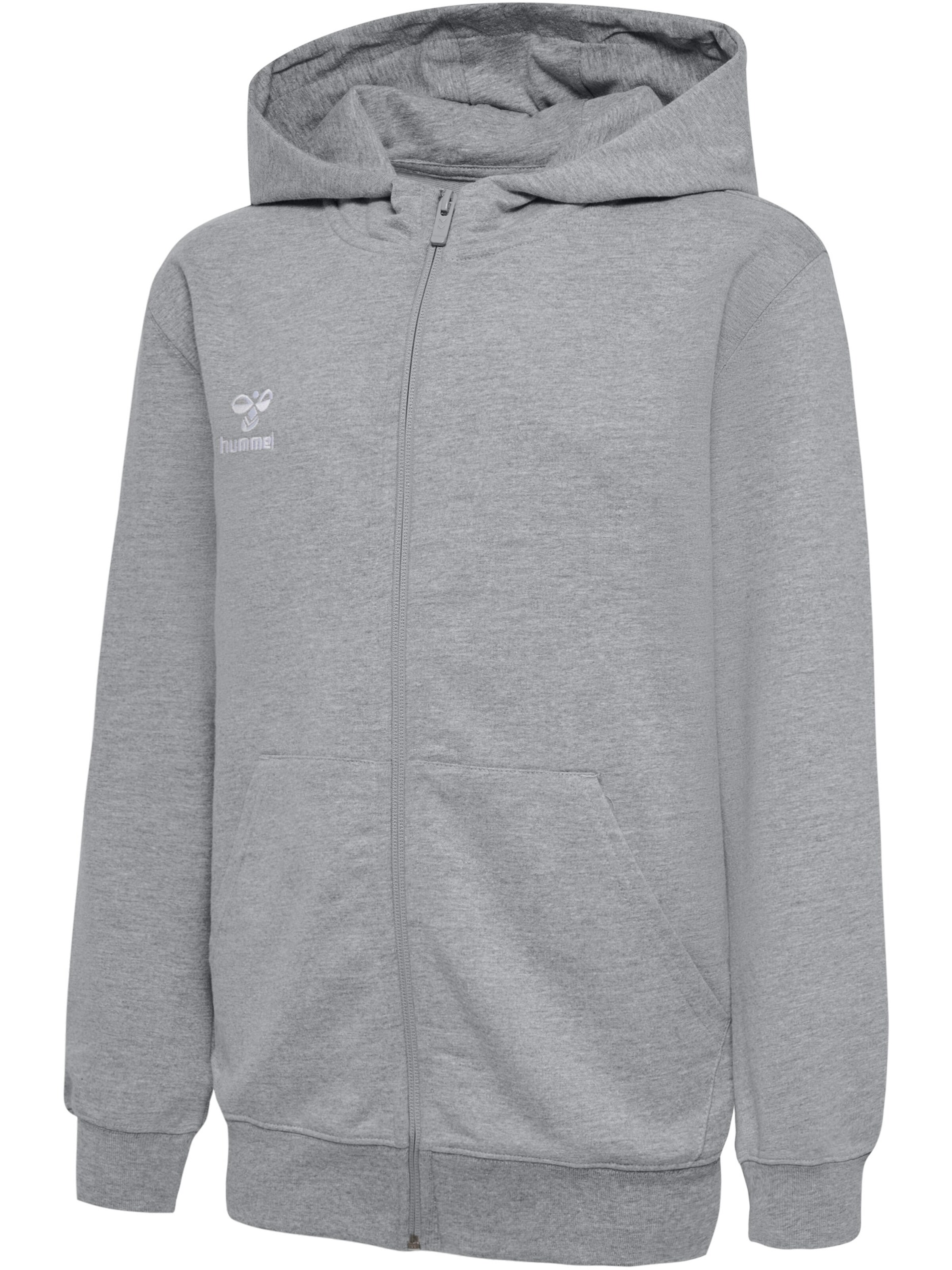 Hummel Sportsweatjacke 'GO 2.0' in Grau