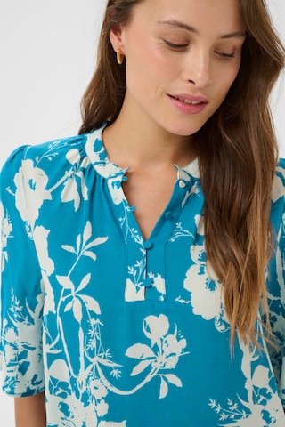 SAINT TROPEZ Bluse 'RashedaSZ' i blå