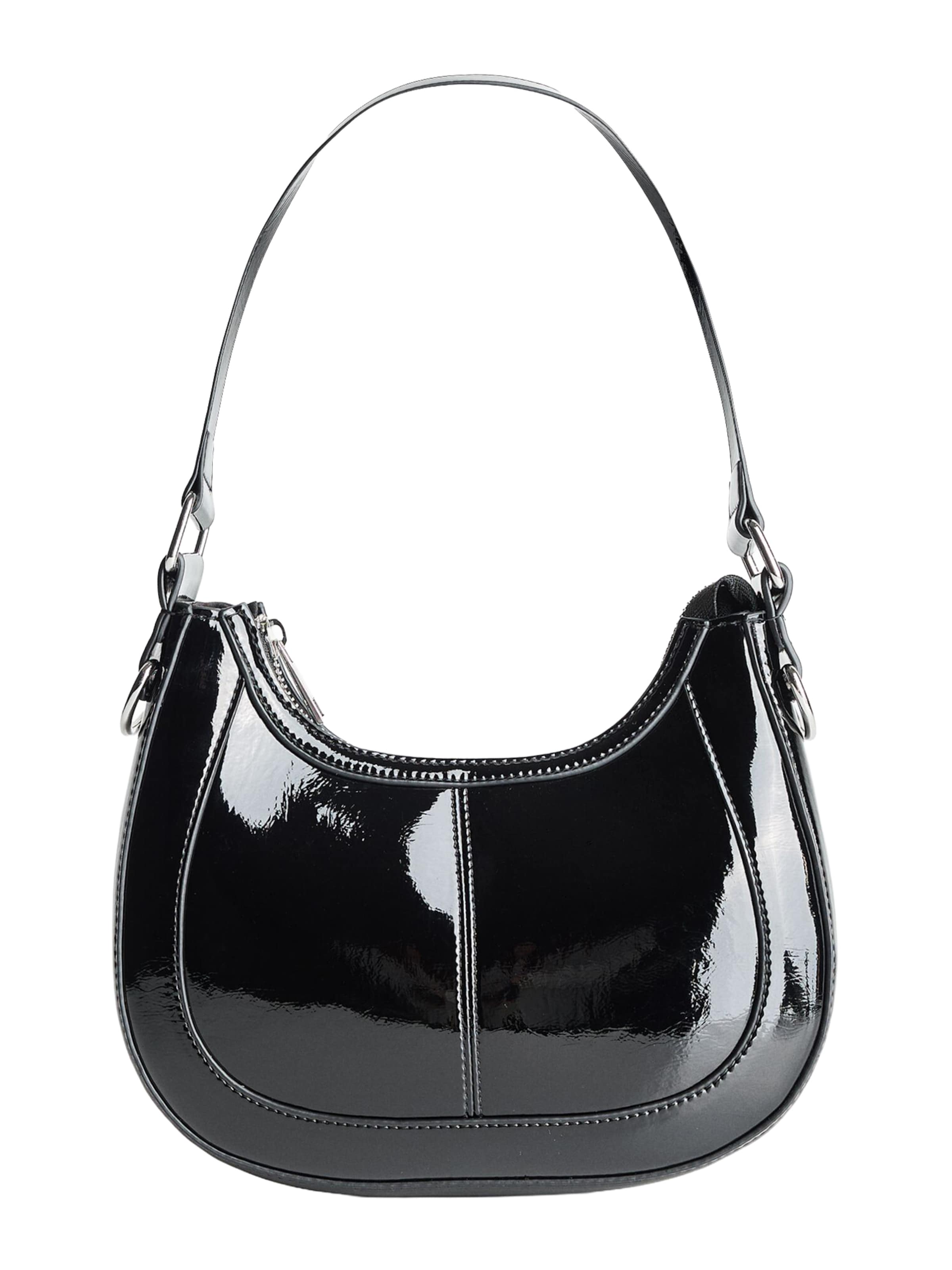 Bershka Axelremsväska i svart: framsida