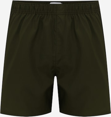 Pantaloncini da bagno 'Medium Runner' di Calvin Klein Swimwear in verde: frontale