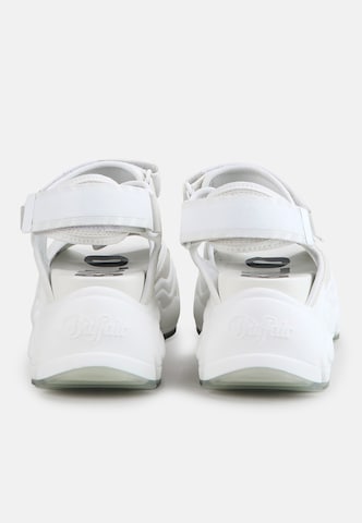 BUFFALO Sandals 'Binary 0' in White