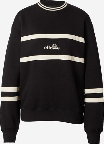 ELLESSE Sweatshirt 'Marchi' in Black: front