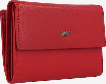 Braun Büffel Wallet 'Anna' in Red