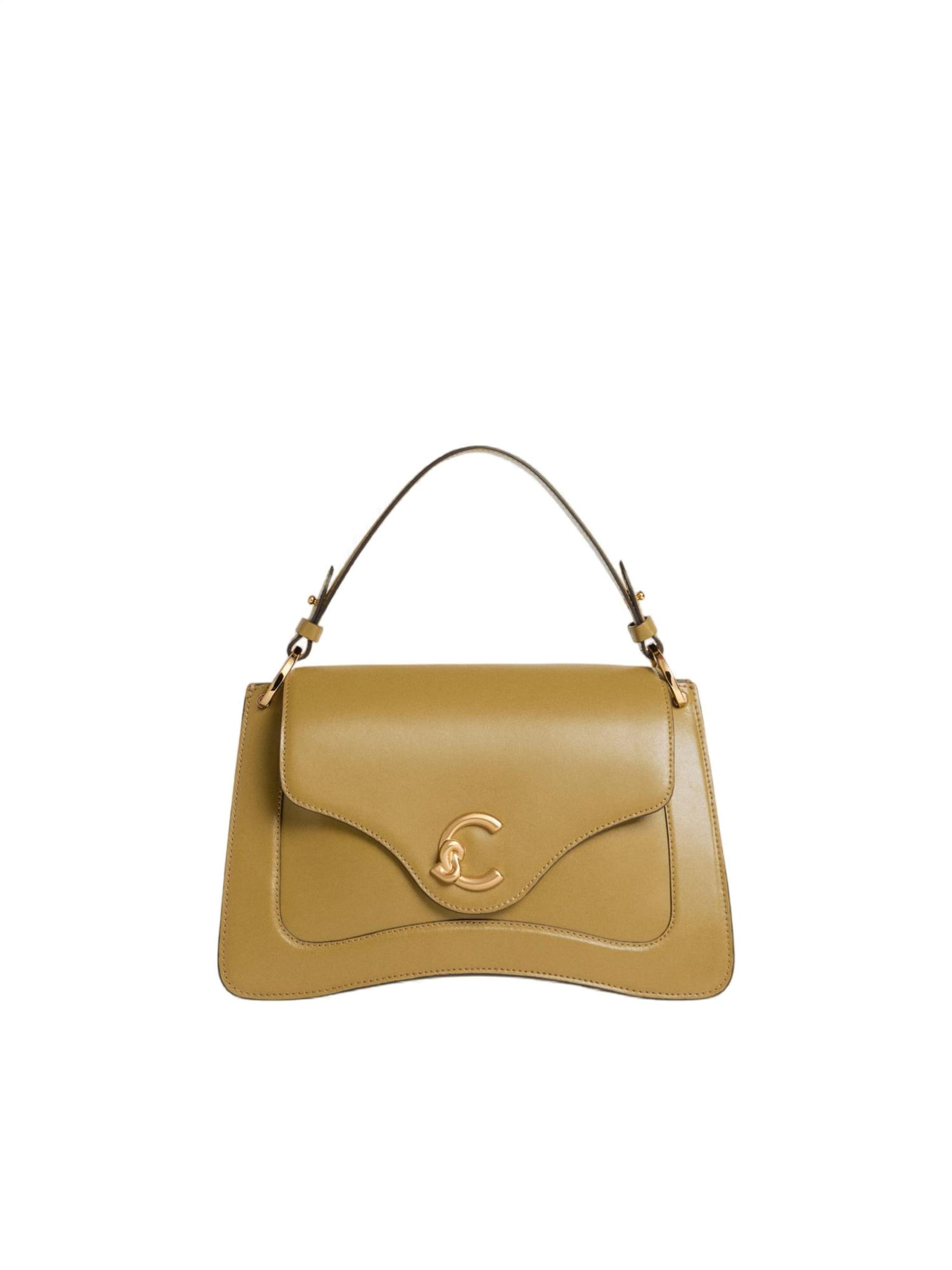 Borsa a mano 'COCCINELLE C-Me S26 4' di Coccinelle in verde: frontale