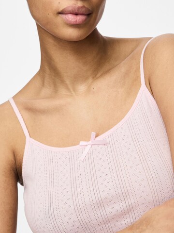 PIECES Top in Roze