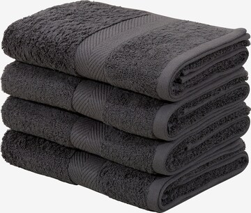 HOME AFFAIRE Towel in Black: front