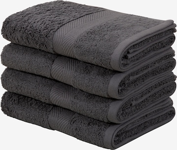 HOME AFFAIRE Towel in Black: front