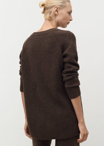 MANGO Sweater in Brown