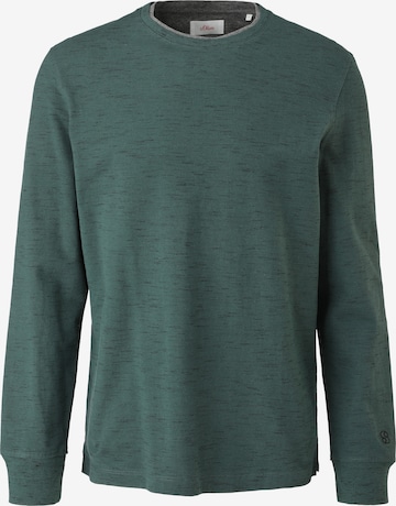 Pull-over s.Oliver en vert : devant