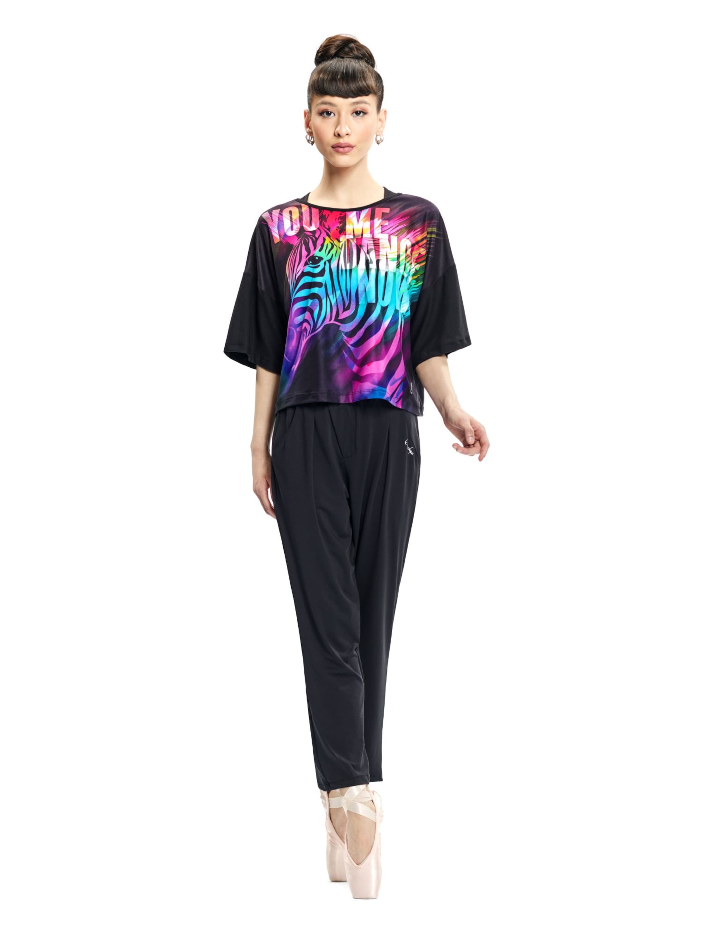 Winshaperegular Sportske hlače 'HP303' - crna boja