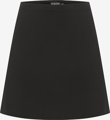 SOAKED IN LUXURY Rok 'Corinne' in Zwart: voorkant