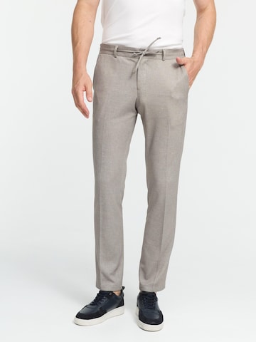 Zuitable Slim fit Pants 'DiSpartaflex SE' in Beige: front