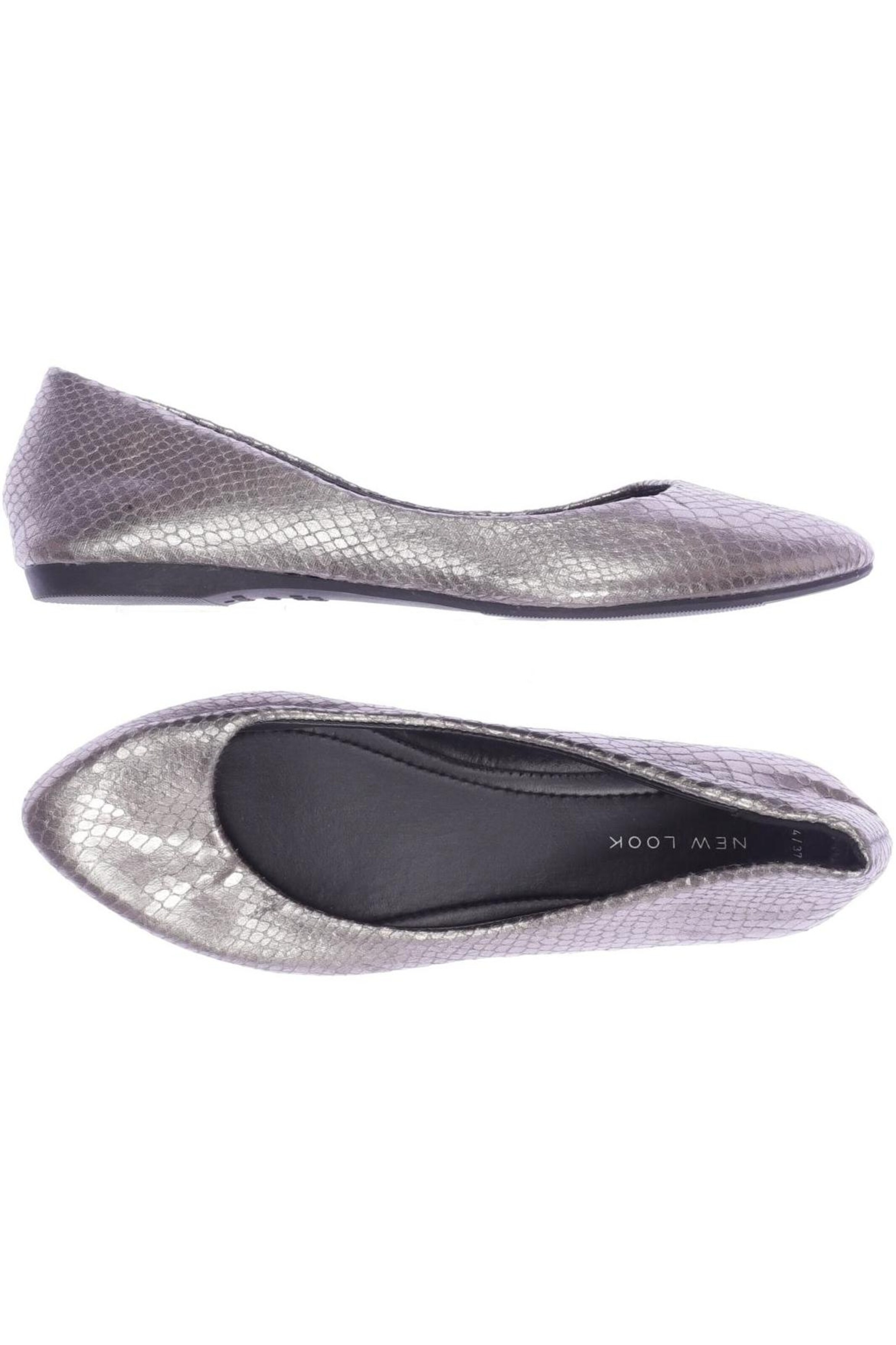 NEW LOOK Ballerina 37 in Silber: Vorderseite