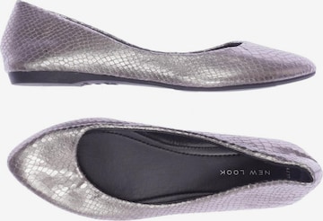 NEW LOOK Ballerina 37 in Silber: Vorderseite