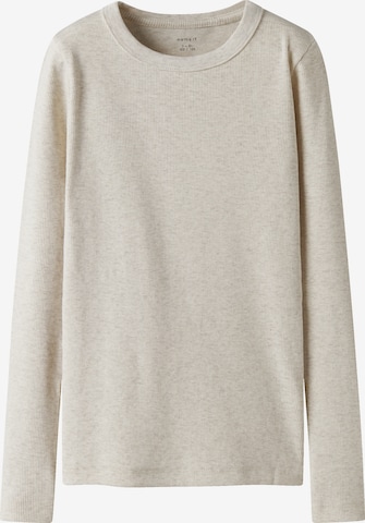 Maglietta 'NKFNakal' di NAME IT in beige: frontale