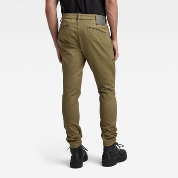 G-Star RAW Skinny Chinohose in Grün