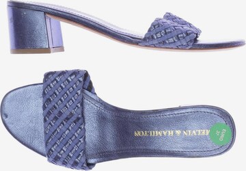 MELVIN & HAMILTON Sandals & High-Heeled Sandals in 37 in Blue: front