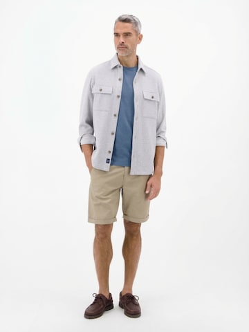 LERROS Regular Pleat-Front Pants in Beige