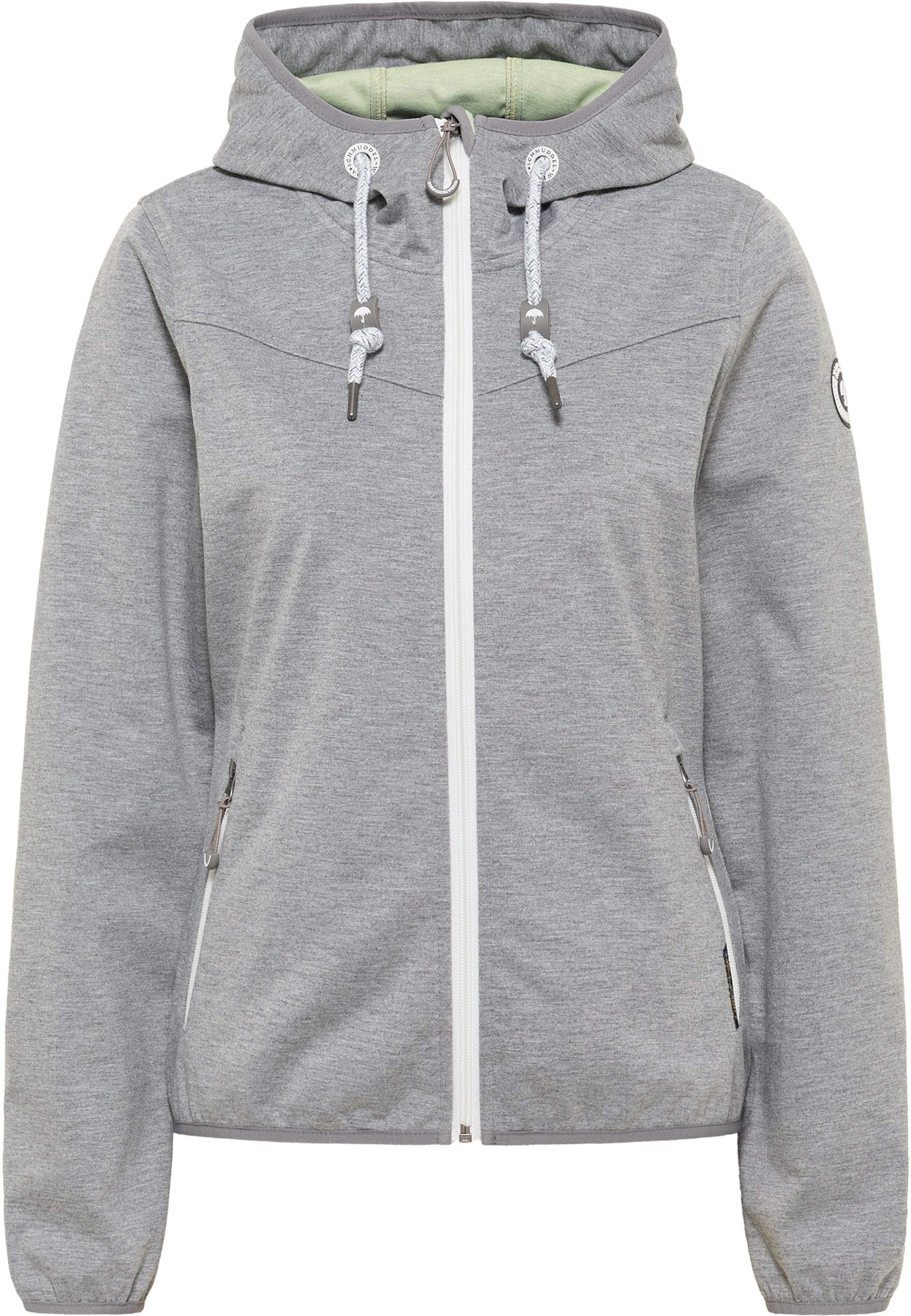 Schmuddelwedda - Chaqueta funcional en gris: frente