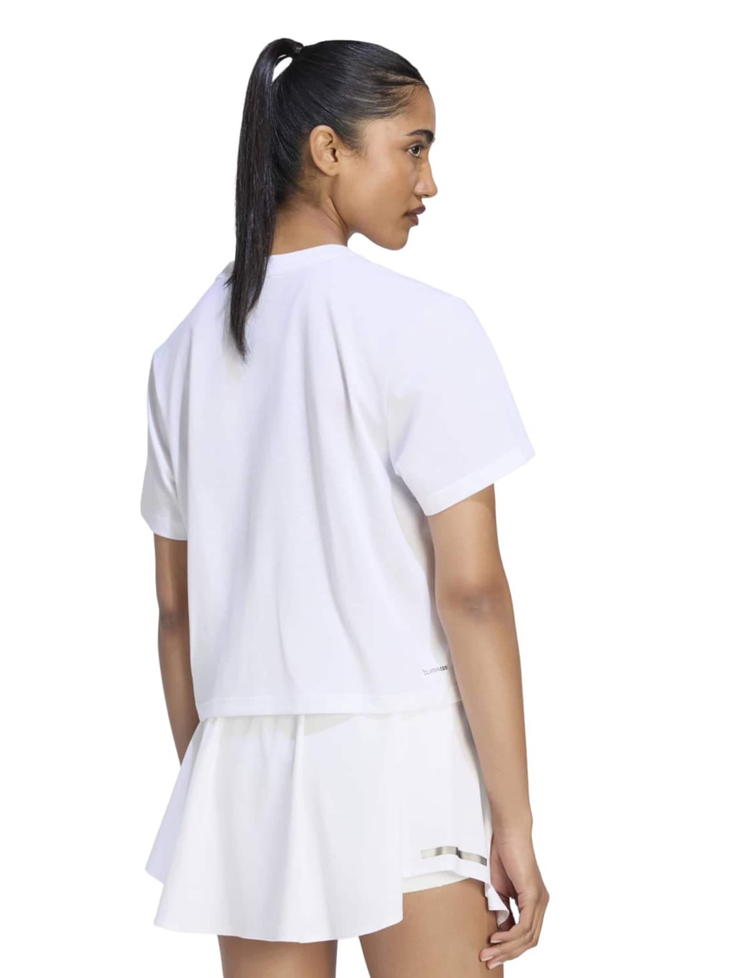 ADIDAS PERFORMANCE - Camiseta funcional 'TNS CLTR' en blanco