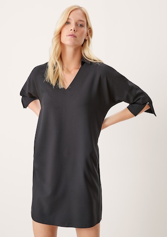 s.Oliver BLACK LABEL Shirt Dress in Black: front