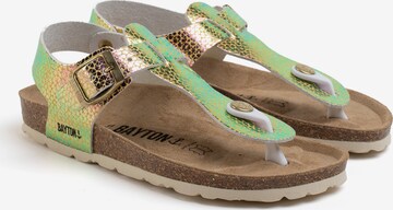 Bayton - Sandalias 'Rhea' en oro