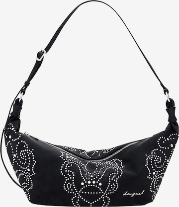 Desigual Olkalaukku 'Poker Face Munster 2.0' värissä musta: etupuoli